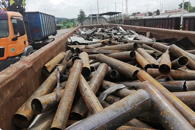 Scrap metal collection